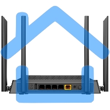 Беспроводной двухдиапазонный гигабитный маршрутизатор D-Link DIR-853/URU/R3A AC1300 Wave 2 с поддержкой технологии MU-MIMO, 3G/LTE и USB-портом 3.0