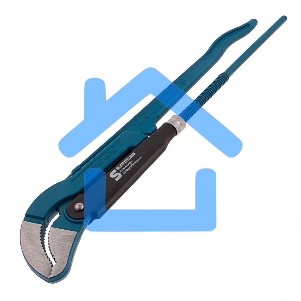 Ключ GROSS 15616 трубный рычажный №4 3'' цельнокованый crv тип - ''s''
