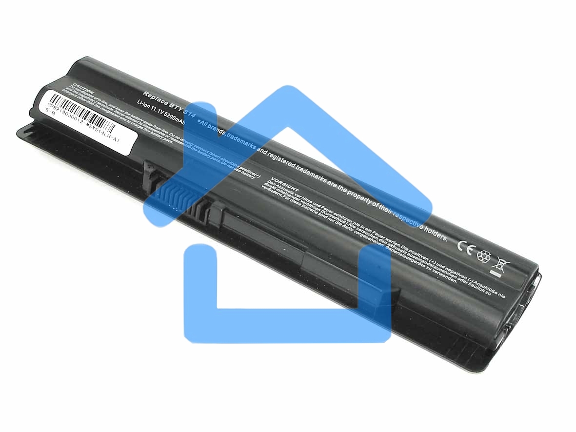 Аккумуляторная батарея для ноутбука MSI FX400/FX600 (BTY-S14) 11.1V 5200mAh OEM черный