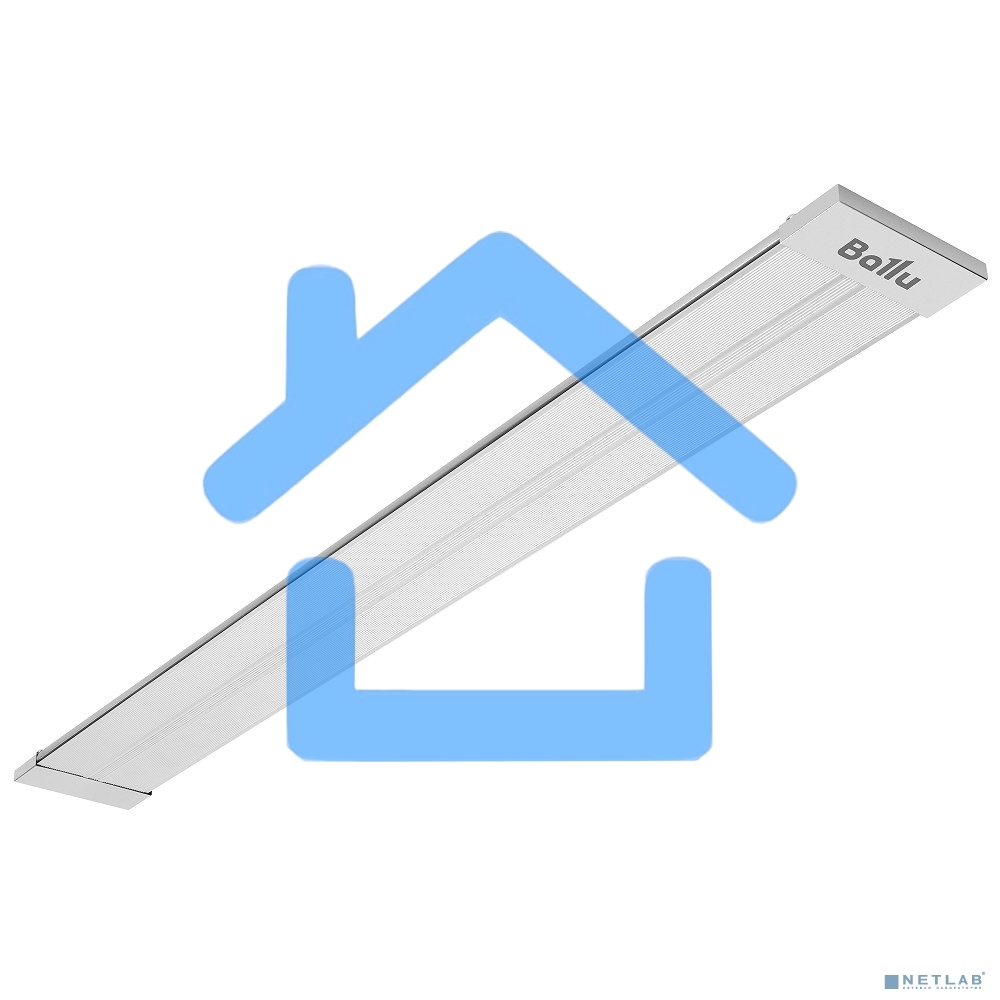 Обогреватель инфракрасный Ballu BIH-APL-1.5-M серый, 1500 Вт, 30 м2