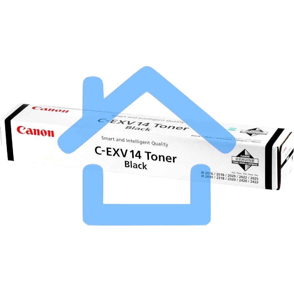 Картридж лазерный Canon C-EXV14 (0384B006) черный (8300 стр.) для Canon iR2016/2018/2020/2022/2025/2030/2318/2320 (1 туба 460 гр.)