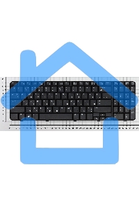 Клавиатура для ноутбука HP Pavilion G60 Compaq Presario CQ60 черная