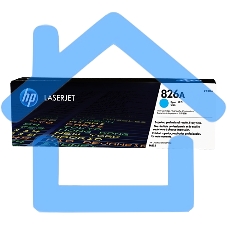 Тонер Картридж HP 826A CF311A голубой для HP CLJ Ent M855