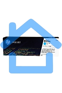 Тонер Картридж HP 826A CF311A голубой для HP CLJ Ent M855