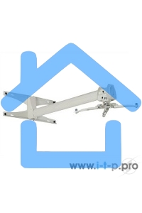 Крепеж Wize WTH140 (!в 2-ух коробках!) Крепление для короткофокусного проектора, кабельный канал, длина штанги 140 см, нагрузка 20 кг, проектор может находится в любом месте по всей длине штанги