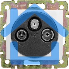 Розетка Legrand 774435 TV-RD-SAT Valena звезда 1,5Дб 2400МГц (белая)