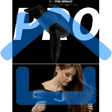 Фен Polaris PHD2099ACi Argan Therapy PRO черный 2000Вт