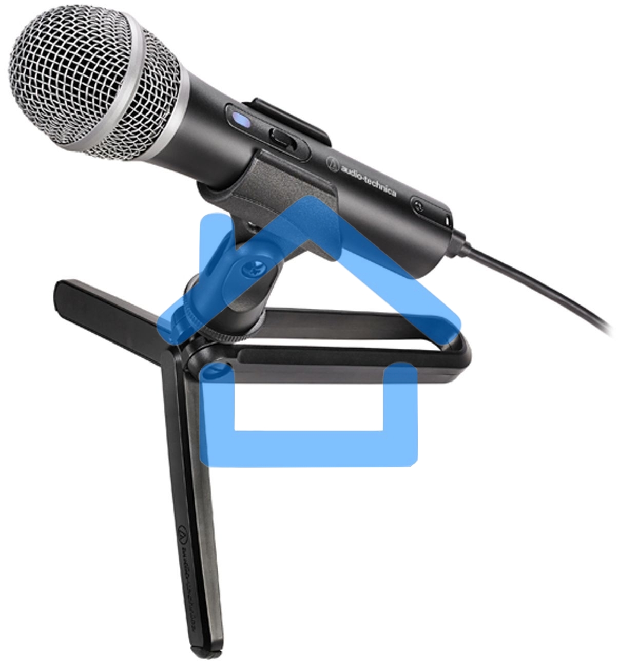 Микрофон проводной Audio-Technica ATR2100x 2м черный