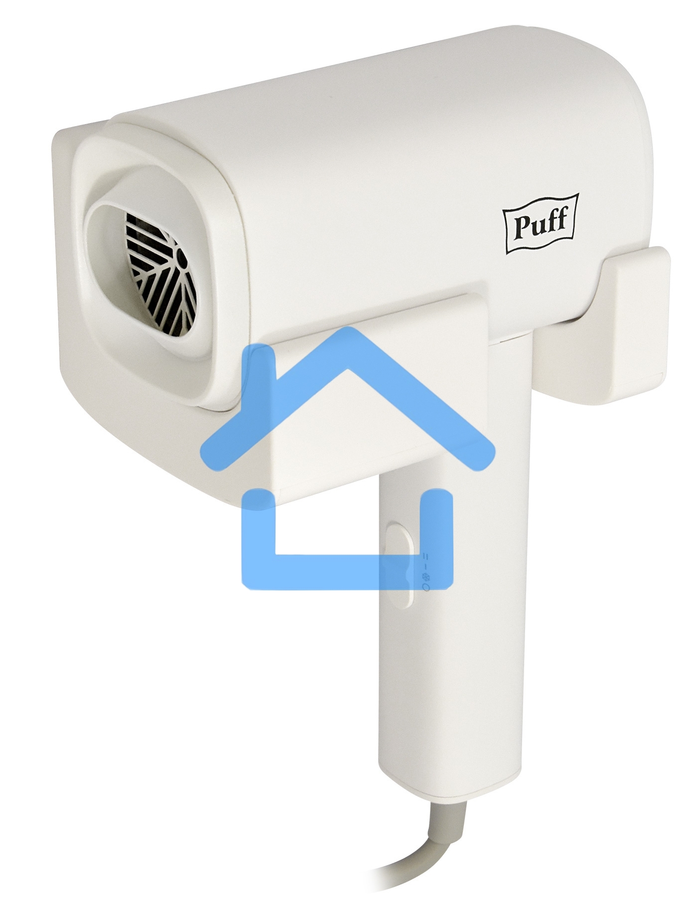 Фен Puff 1601 1600Вт белый