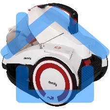 Пылесос Domfy DSC-VC505 2000Вт белый/красный