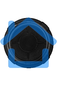 Таз Сибртех строительный круглый, черный, 30л, Россия 81455