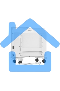 Конвектор MTX КМ-1000.1 белый, 1000 Вт, 15 м2, термостат