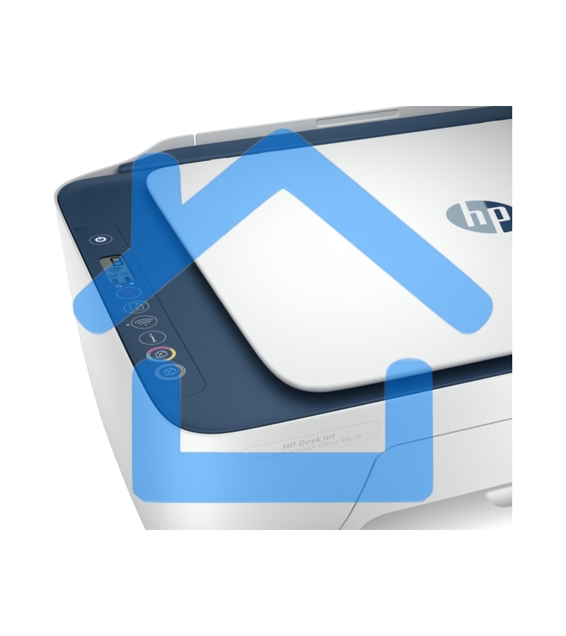 МФУ струйное HP DeskJet Ink Advantage Ultra 4828 (25R76A), A4, цветной, печ. до 7.5 стр/мин. (ч/б) до 5.5 стр/мин. (цвет), 1200x1200dpi, USB, Wi-Fi, Air Print, Mopria