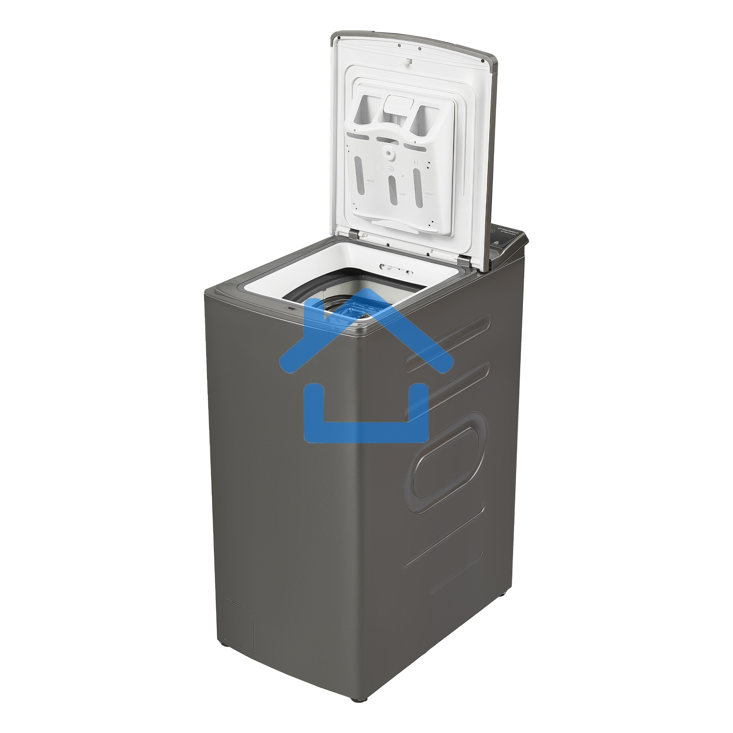 Стиральная машина Maunfeld SILVER MFWM127ISSL серебристый, загрузка вертикальная 7 кг, 1200 об/мин., класс: А+++