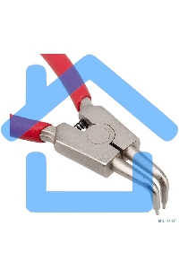 Щипцы для стопорных колец Rexant разжим загнутый 160 мм, обливные рукоятки