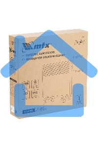 Конвектор электрический MTX CH-1000, белый, 1000 Вт, 10 м2, термостат