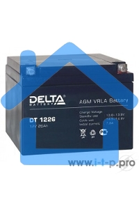 Батарея Delta DT 1226 (12V, 26Ah)