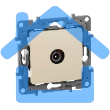 Розетка TV оконечная, Сл.кость ETIKA 