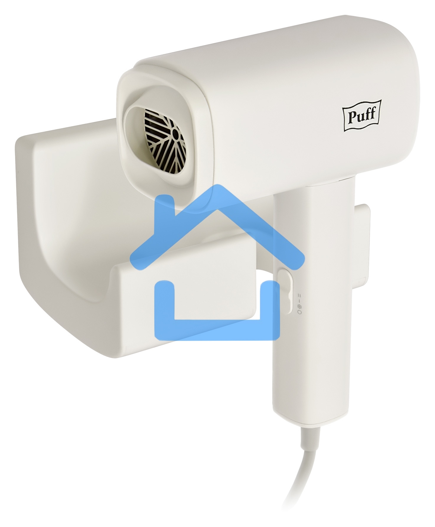 Фен Puff 1601 1600Вт белый