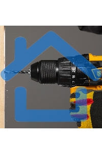 Дрель-шуруповерт Denzel BLDL-IB-18-02, Аккумуляторная, 18В, 2 АКБ, Кейс