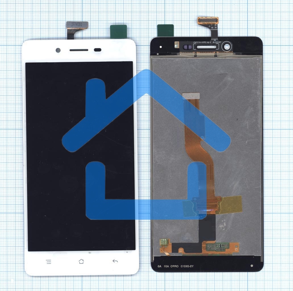Дисплей для OPPO Mirror 5s белый