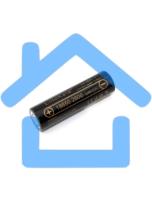 Аккумулятор LiitoKala Lii-26A 2600mAh, 3.7V типа 18650 Li-Ion