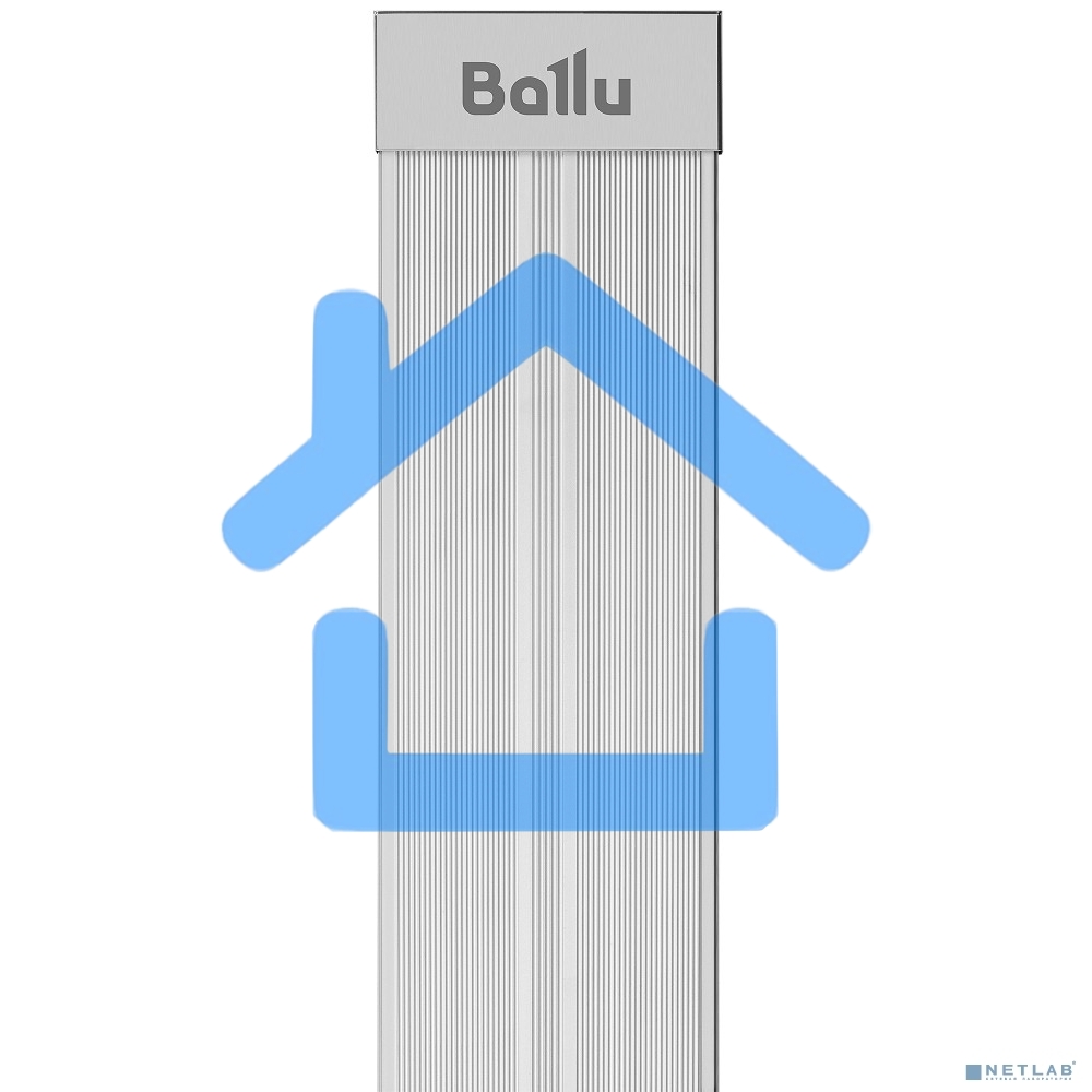 Обогреватель инфракрасный Ballu BIH-APL-1.5-M серый, 1500 Вт, 30 м2