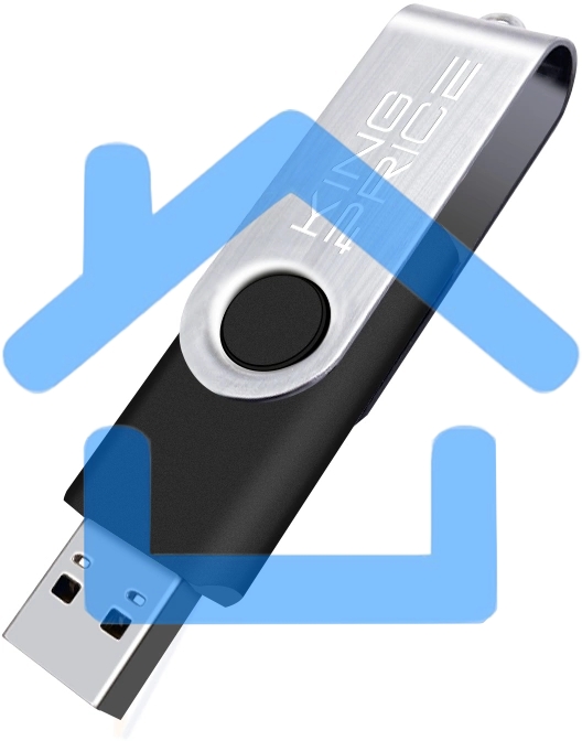 Флешка USB KingPrice 8 Gb KPFD2 KPFD2A008ABK USB 2.0 черный
