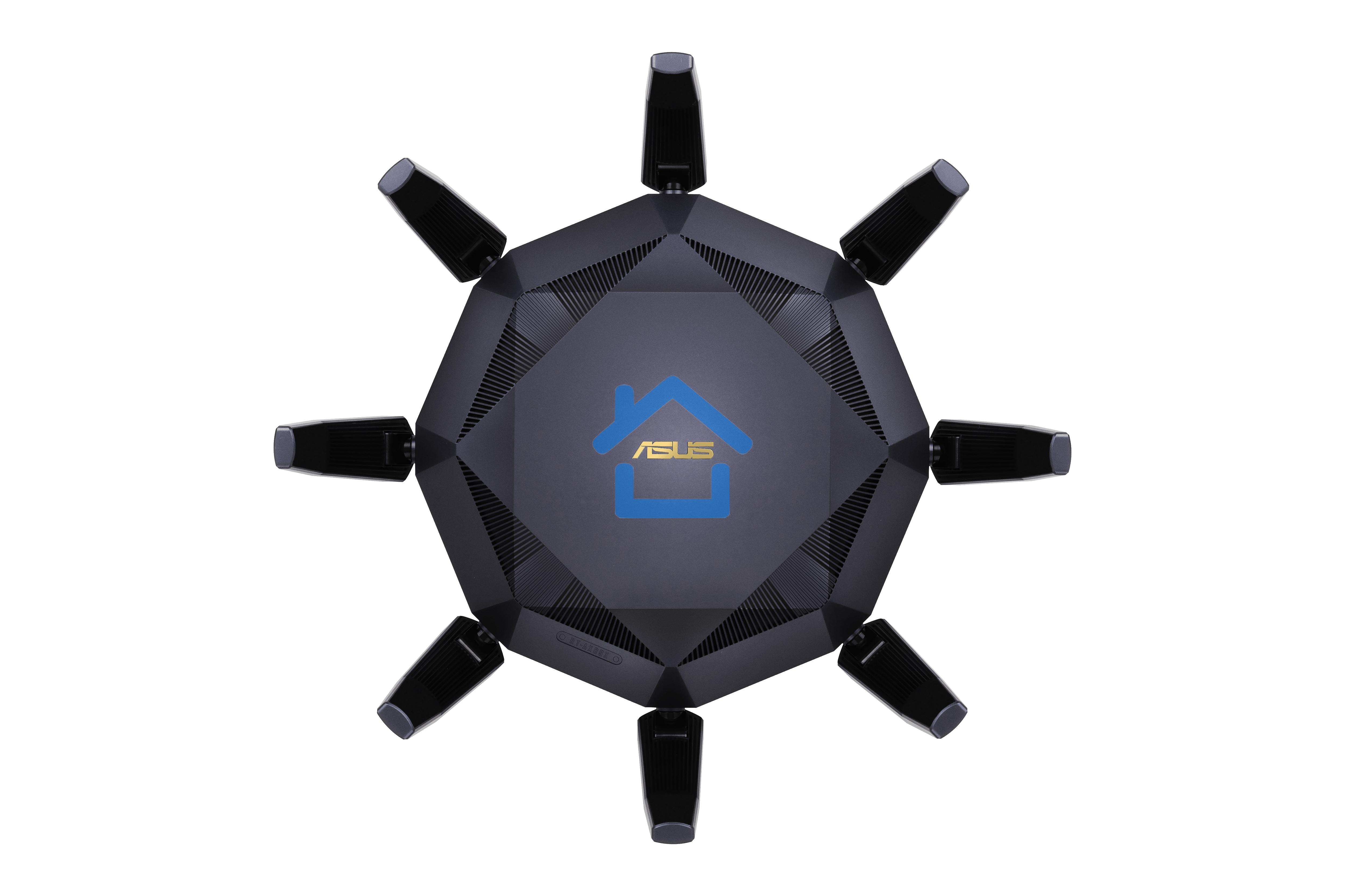 Роутер ASUS RT-AX89X, 802.11b/g/n/ac/ax, до 1148+4804 бит/c, 2,4 + 5 гГц, 8 антенны, USB, GbT LAN