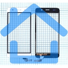 Сенсорное стекло (тачскрин) для Huawei Ascend Y6 белое