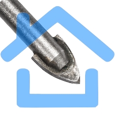 Сверло Kranz по стеклу и кафелю 10 мм