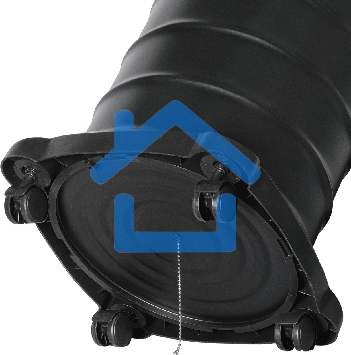 Пылесос профессиональный Bort BSS-1530 черный, 300/1500 Вт, уборка влажная/сухая, пылесборник мешок/контейнер 30л