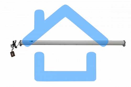 Экран Pro 180x180см Motoscreen 1:1 настенно-потолочный(моторизованный) 100' фибергласс, серый корпус