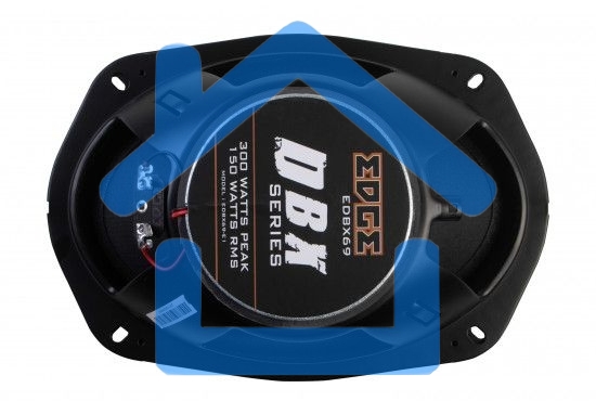 Колонки автомобильные Edge EDBX69-E1 300Вт 4Ом 16x24см (6x9дюйм) (ком.:2кол.) коаксиальные трехполосные