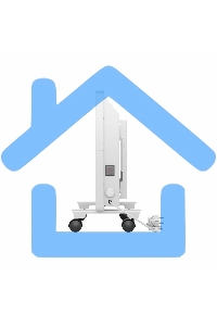 Конвектор MTX КМ-1000.1 белый, 1000 Вт, 15 м2, термостат