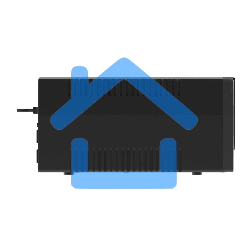 Источник бесперебойного питания ИБП Info LCD 1500В.А IEC C13 (4) USB + RJ45 DKC INFOLCD1500I