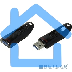 Флешка USB R/W Sandisk 256Gb Ultra SDCZ48-256G-U46 USB3.0 черный