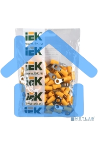 Наконечник НКИ 5.5-6 (кольцо 4-6) (уп.100шт) ИЭК UNL20-006-6-6