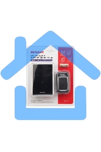 Звонок беспроводной c цифровым кодированием, влагозащищенной кнопкой IP44 и регулировкой громкости RX-30 Rexant