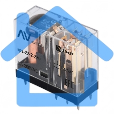 Реле промежуточное РП slim 22/2 5А 230В AC AVERES EKF rps-22-2-230