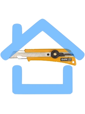 Канцелярский нож OLFA OL-L-2 нерж.сталь пластик