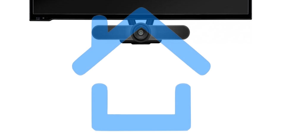 Держатель Logitech для крепления к телевизору камеры MeetUP TV Mount XL