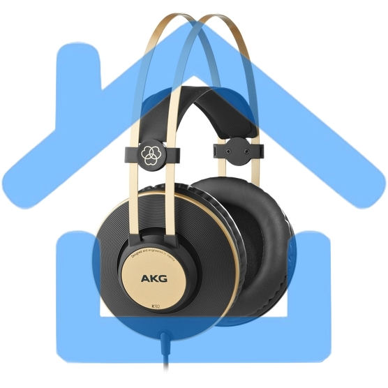 Наушники AKG K92 черный