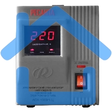 Стабилизатор напряжения Ресанта АСН-1 500/1-Ц 63/6/3 Стабилизатор 220В±8%, Габариты 237х140х170, Вес 4,5 кг