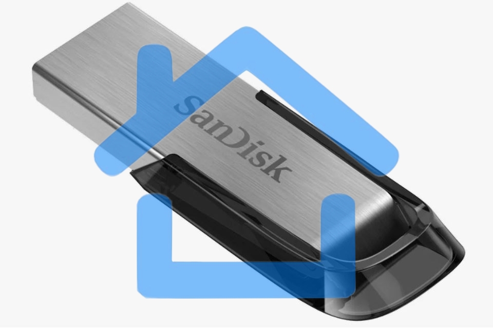 Флешка USB Sandisk 32 Gb Cruzer Ultra Flair SDCZ73-032G-G46 USB 3.0 серебристый/черный