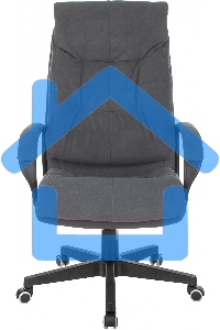 Кресло руководителя Бюрократ CH-824 Fabric Alfa 44 серый, крестовина пластик