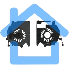 Вентилятор (кулер) для ноутбука HP EliteBook 8540 8540P 8540W