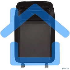 Шредер Fellowes PowerShred LX210 черный (секр.P-4) перекрестный 16лист. 23лтр. скрепки скобы пл.карты