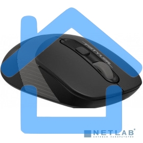 Мышь беспроводная A4Tech Fstyler FG10 черный/серый, 2000 dpi, радиоканал, USB, кнопки - 4
