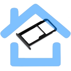 Лоток для SIM-карты Huawei GR3 2017 черный Лоток для SIM-карты Huawei GR3 2017 черный